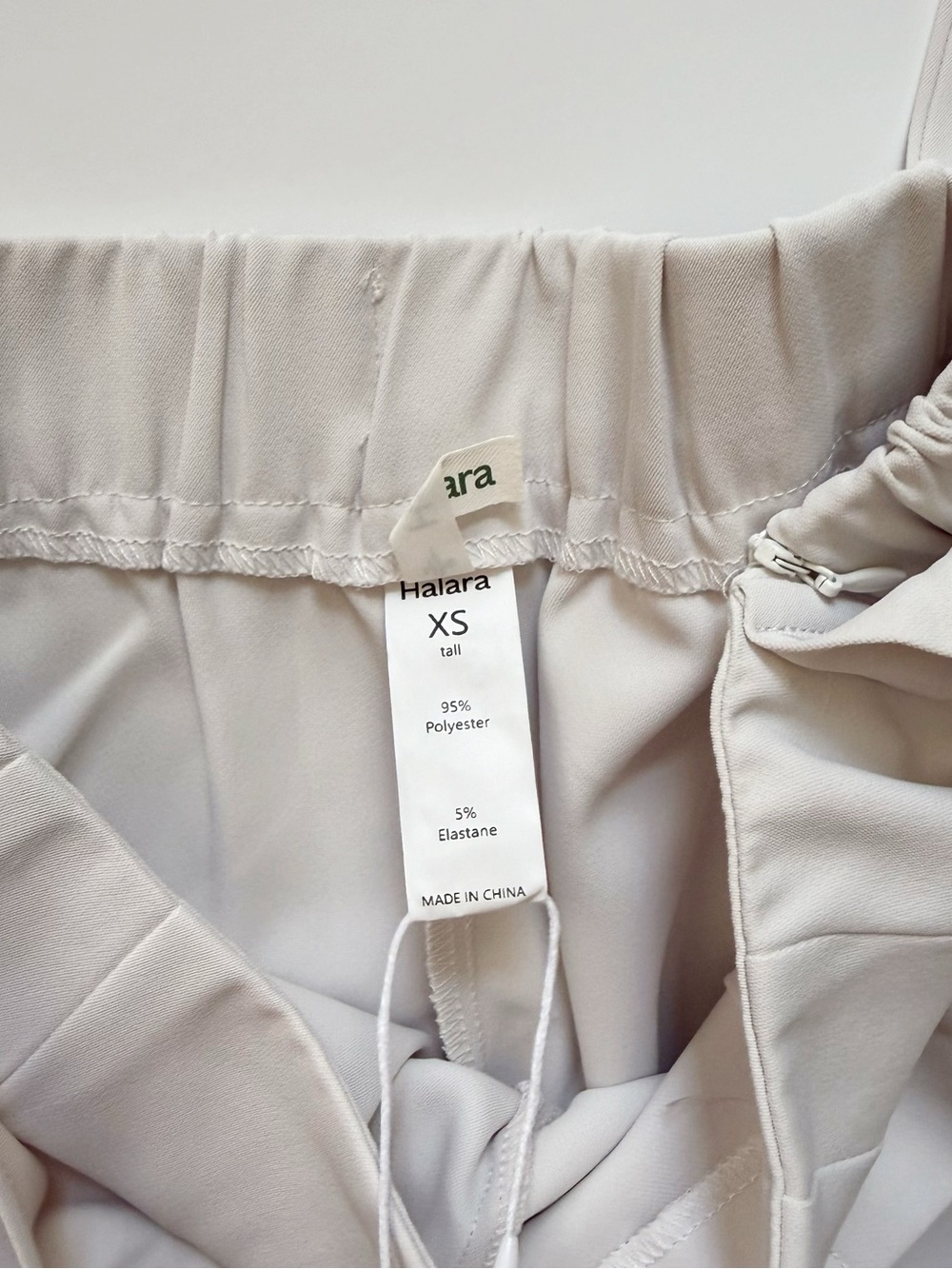Halara Halara Flex™ High Waisted Tie Side Wide Leg Work Pants XS Tall NWT - Picture 10 of 15